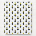 SpellingBee Bumble Bee Background Mousepad