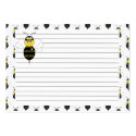 SpellingBee Bumble Bee Recipe Cards