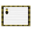 SpellingBee Bumble Bee Recipe Cards