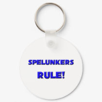 Spelunkers Rule! keychains