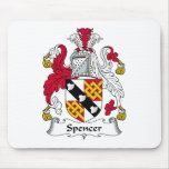 Spencer Family Crest Mouse Mats
