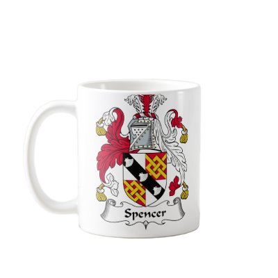 Spencer Family Crest Mug by coatsofarms