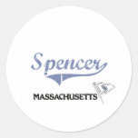 Spencer Massachusetts City Classic Sticker