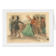 Spending It (0515A) Greeting Card