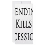 Spending Kills Recessions Custom Rack Card