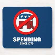 Spending since 1776 mouse pad