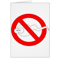 Sperm Busters Greeting Card