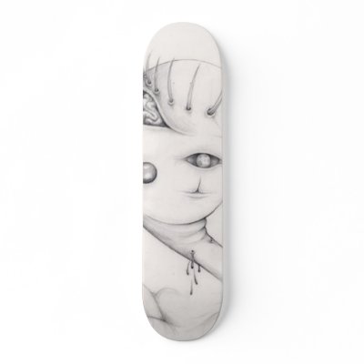 sperm monster skate boards by seductiveclothing