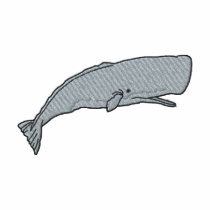 Sperm Whale embroidered shirts