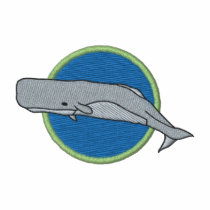Sperm Whale embroidered shirts