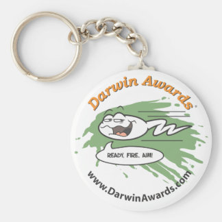 Spermatozoid Keychain: Ready, Fire, Aim! Basic Round Button Keychain