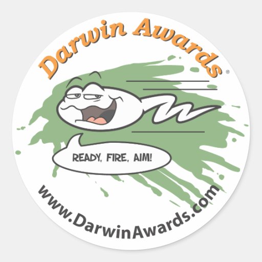 Spermatozoid Sticker - Ready, Fire, Aim