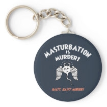 Spermicide! Red Handed! Keychains