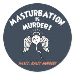 Spermicide! Red Handed! stickers