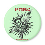 Spetsnaz skull cool military magnet design