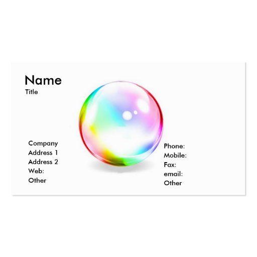 Sphere Business Card