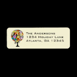 Sphere Flower Tree  Labels