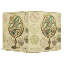 Sphere map 3 ring binders