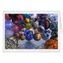 "Spheres to you!" cards