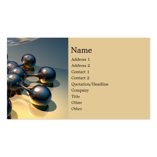 Spherical Tears Business Cards (front side)