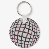 Spherically Clear keychains