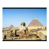 Sphinx and Pyramid postcards