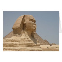 sphinx egypt greeting cards