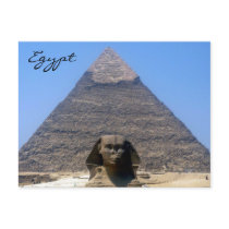 sphinx khafre post card