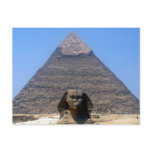 sphinx khafre sky postcard