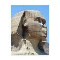 sphinx no nose post card