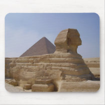 sphinx pyramid mousepads
