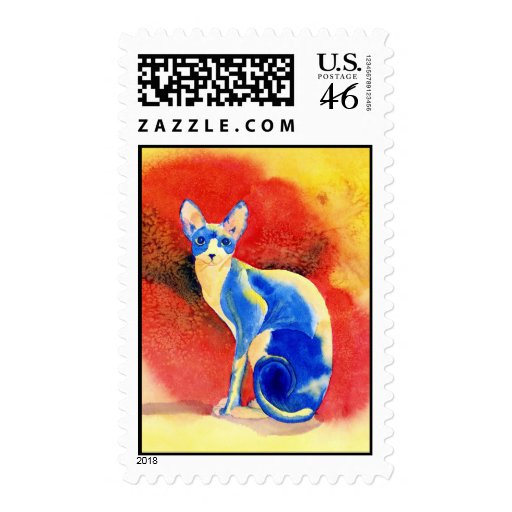 Sphynx Cat #1 Stamps