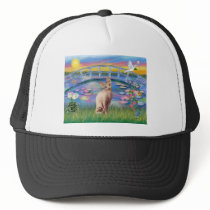 Sphynx Cat 1 - Sunrise Lilies hats