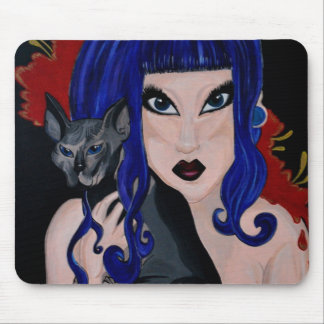 sphynx cat and model mouse pad - sphynx_cat_and_model_mousepad-r71a01603566340fd808ca75f8f03edce_x74vi_8byvr_324