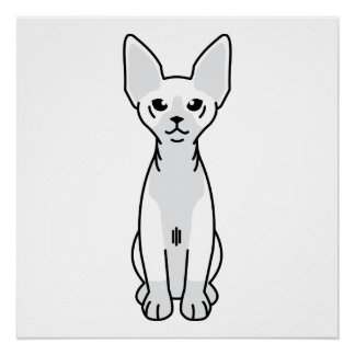 Sphynx Cat Posters | Zazzle