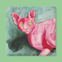 Sphynx Cat Magnet