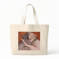 Sphynx Sphinx Cat Cats Nap Time Bag