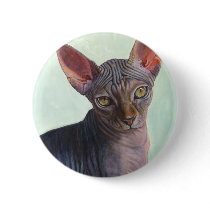 Sphynx Sphinx Cat Cats Sunitha Pinback Buttons