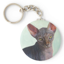Sphynx Sphinx Cat Cats Sunitha Keychains