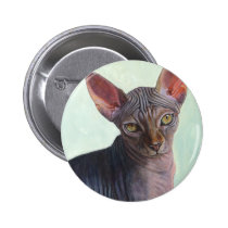 Sphynx Sphinx Cat Cats Sunitha buttons