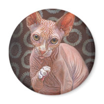 Sphynx Sphinx Cat Jack Fridge Magnets