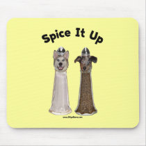 Spice It Up Salt and Pepper Dogs Mouse Pads