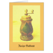 Spice of Life Recipe Card by RecipeGoddess Spice of Life Recipe Card