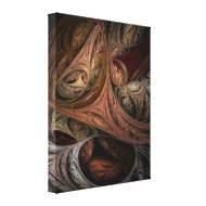 Spice Twist Fractal Art wrappedcanvas