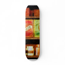 Spices on Shelf Custom Skateboard