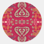 Spices Round Stickers