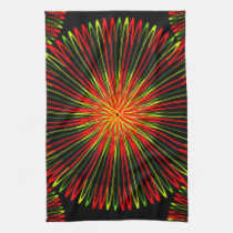 Spicy Coronas kitchen towels