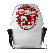 Spicy Horse Messenger Bag - Light messenger bags