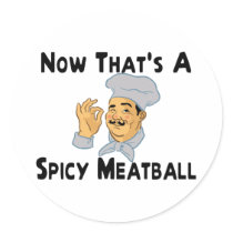 Spicy Meatball Stickers