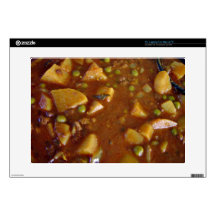 Spicy Mixed vegetables curry Laptop Skin